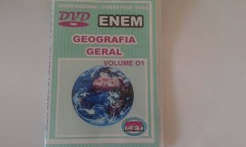 DVD ENEM GEOGRAFIA GERAL VOL 1