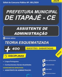 ITAPAJE -CE Assistente de Administrao editora elaborar 