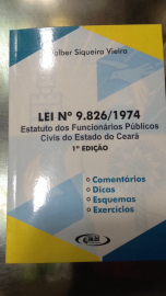 Lei n9.826/1974 Estatuto dos Funcionrio Pblicos civis do Estado do Cear 