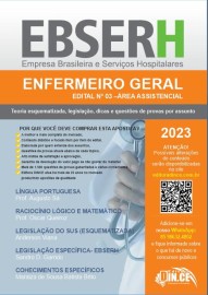 ..Enfemeiro Geral apostila concurso Ebserh - Teoria e questes 2023 - Impressa