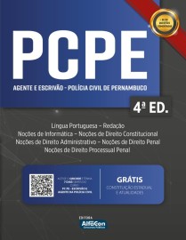 Apostila Agente e Escrivo da Polcia Civil de Pernambuco - PCPE 4 Edio