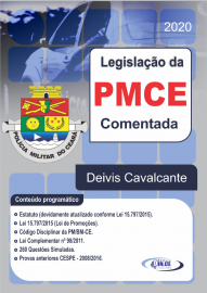 LEGISLAO DA POLCIA MILITAR DO CEAR COMENTADAS SODALDO/2020