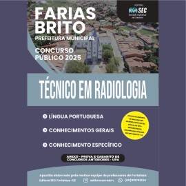 Farias Brito 2025  Tcnico em radiologia 