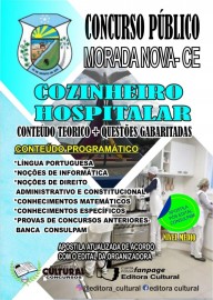Morada Nova  2021 Cozinheiro Hospitalar 