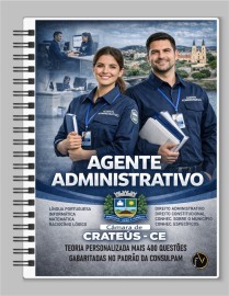  PDF C�mara Crateus -Ce. Agente Administrativo edi��o 2026 d�gital 