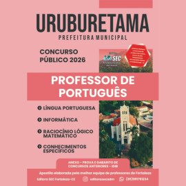 Uruburetama-ce 2026 Prof portugu�s 