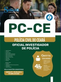 Pcce 2025 oficial investigador editora solu��o  