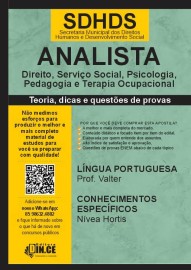 ireito - Servio Social - Psicologia - Pedagogia e Terapia Ocupacional - apostila SDHDS Fortaleze- 2024