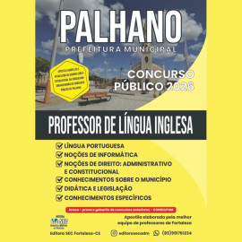 Palhano -Ce 2026. Prof de l�ngua inglesa 