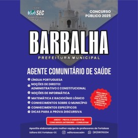 Barbalha 2025 Agente Comunit�rio de sa�de 
