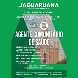 Jaguaruana-CE   Agente Comunitrio de Sade 