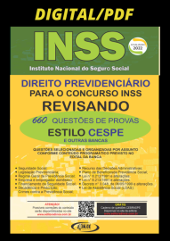 pdf .Revisando INSS 660 questes estilo CESPE - direito previdenciario Digital/PDF 2022