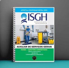 Pdf ISGH 2025. Auxiliar de Servios Gerais. Digital 