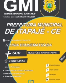 ITAPAJE -CE Guarda Municipal editora elaborar 