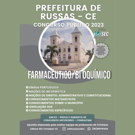 Russas -CE Farmac�utico Bioqu�mico 
