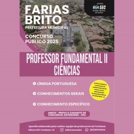  Farias Brito 2025 Prof . Cincias 