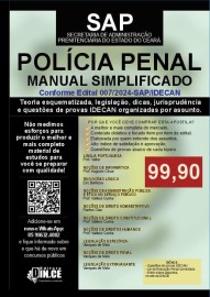 Polcia Penal (apostila PPCE) Manual simplificado 2024