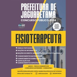 Jaguaretama-CE Fisioterapeuta 