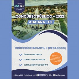 ABAIARA CE -Prof. infantil 2 ( Pedagogo )