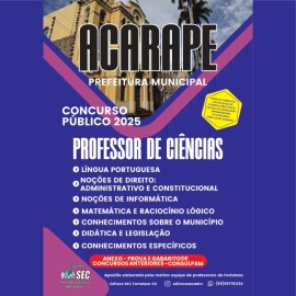 Acarape -Ce. Prof. De Ci�ncias 
