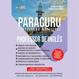 Paracuru -Ce 2026 Professor de Ingl�s 