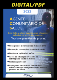 pdf .Agente Comunitrio de Sade apostila ACS assuntos mais cobrados em provas de concursos 2022 - PDF