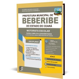Beberibe 2025  Motorista Escolar. Editora elaborar 