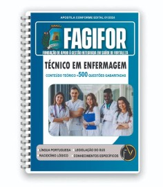 Fagifor 2024 Tcnico de enfermagem   editora FV 