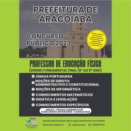 ARACOIABA -CE .Professor de Educao Fsica 