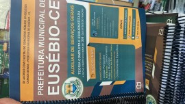 Eus�bio 2025 Auxiliar de servi�os gerais  editora elaborar 