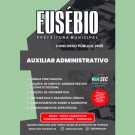 Eus�bio 2025 Auxiliar administrativo 