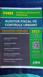 pdf .Auditor Fiscal de Controle Urbano - Apostila Prefeitura de Maracana (PMM) Teoria e questes IDECAN 2023 - digiutal