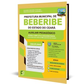 Beberibe 2025 Auxiliar Pedag�gico  elaborar concurso 