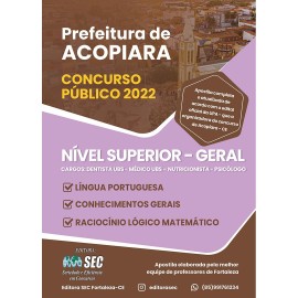 Acopiara -ce. 2022  Nvel Superior Geral 