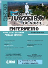 Apostila  ENFERMEIRO Concurso PREFEITURA DE JUAZEIRO DO NORTE /2019