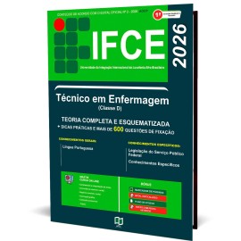 Ifce 2026 T�cnico de Enfermagem editora elaborar 