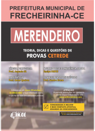 Apostila MERENDEIRA Prefeitura de Frecheirinha Teoria questes 2020