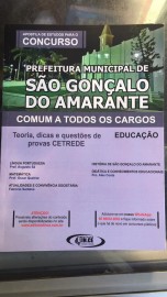 SO GONALO :Comum a Todos os Cargos da Educao 