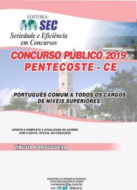 PENTECOSTE : PORTUGUS COMUM A TODOS OS CARGOS DE NVEIS SUPERIORES  