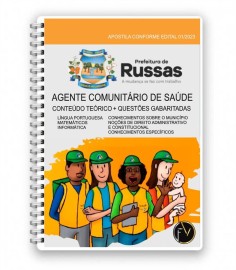 RUSSAS  CE 2023 Agente Comunitrio de sade teoria e questes