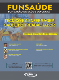 pdf Tcnico em Enfermagem- SADE DO TRABALHADOR - apostila Funsade CE Teoria e questesa FGV - 2021 - PDF/Digital