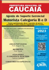 PDF .Motorista- apostila prefeitura de Caucaia (PMC) Teoria e questes 2023 Digital