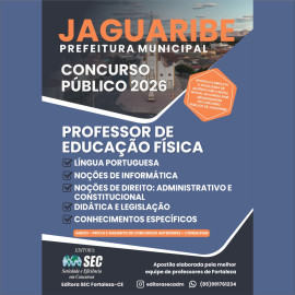 Jaguaribe -ce 2026  prof de educa��o f�sica 