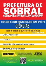 pdf   CINCIAS - Apostila Professor de Ensino Fundamental Final (6 ao 9 ano) Sobral CE DIGITAL