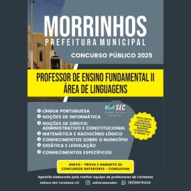 Morrinhos 2025  Professor de ensino fundamental l area de linguagens 