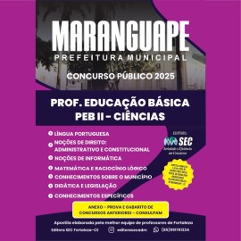 Maranguape 2025  Prof.  Ci�ncias 