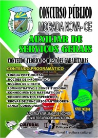 Morada Nova 2021 Auxiliar de Servios Gerais  