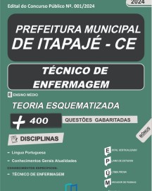 ITAPAJE -CE Tcnico de Enfermagem editora elaborar 