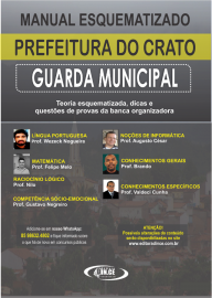  Apostila Prefeitura de Crato - Guarda Municipal (Nvel mdio) - Teoria, dicas e questes 2020 - Digital/PDF