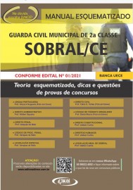 ...Guarda Civil Municipal de 2a Classe de Sobral - Apostila Teoria e questes 2021 - IMPRESSA